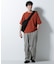 フェイクレイヤードキーネックTシャツ 半袖