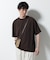 メランジサーフニットＴシャツ半袖