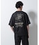 楊柳プリントTシャツ 半袖