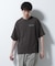 楊柳プリントTシャツ 半袖