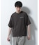 楊柳プリントTシャツ 半袖
