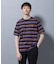 ナノベアボーダーTシャツ 半袖