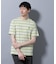 ナノベアボーダーTシャツ 半袖