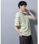 ナノベアボーダーTシャツ 半袖