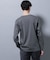 アンチスメルVネックTシャツ 長袖