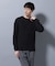 アンチスメルワッフルTシャツ 長袖