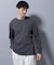 アンチスメルワッフルTシャツ 長袖