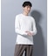 アンチスメルワッフルTシャツ 長袖