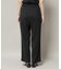 ダブルクロスノースリーブブラウス×パンツセットアップ