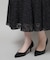 troisieme chaco／カットジャガードワンピース