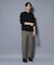 「FORMAL JERSEY」モックネックカットソー長袖