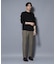 「FORMAL JERSEY」モックネックカットソー長袖