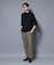 「FORMAL JERSEY」モックネックカットソー長袖