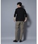 「FORMAL JERSEY」モックネックカットソー長袖