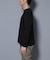 「FORMAL JERSEY」モックネックカットソー長袖