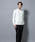「FORMAL JERSEY」モックネックカットソー長袖