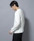 「FORMAL JERSEY」モックネックカットソー長袖