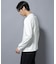 「FORMAL JERSEY」モックネックカットソー長袖