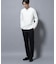 「FORMAL JERSEY」モックネックカットソー長袖