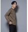 「FORMAL JERSEY」モックネックカットソー長袖