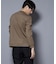 「FORMAL JERSEY」モックネックカットソー長袖