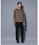 「FORMAL JERSEY」モックネックカットソー長袖