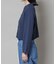 衿付アイレットクロップドニットカーディガン