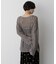 「STEVELOUR」シャイニーレースニットトップス