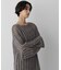 「STEVELOUR」シャイニーレースニットトップス