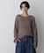 「STEVELOUR」シャイニーレースニットトップス