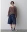 「STEVELOUR」シャイニーレースニットトップス