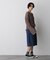 「STEVELOUR」シャイニーレースニットトップス