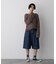 「STEVELOUR」シャイニーレースニットトップス