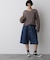 「STEVELOUR」シャイニーレースニットトップス