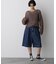「STEVELOUR」シャイニーレースニットトップス