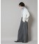 毛玉レスニット2wayカシュクールカーディガン