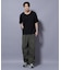 NORMANBROS／NORMANBROS別注 テレコUネックTシャツ 半袖