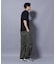 NORMANBROS／NORMANBROS別注 テレコUネックTシャツ 半袖