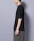 NORMANBROS／NORMANBROS別注 テレコUネックTシャツ 半袖