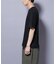 NORMANBROS／NORMANBROS別注 テレコUネックTシャツ 半袖