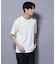 NORMANBROS／NORMANBROS別注 テレコUネックTシャツ 半袖