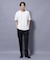 NORMANBROS／NORMANBROS別注 テレコUネックTシャツ 半袖