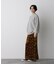 「STEVELOUR」ベロアブルームロングスカート(セットアップ可)