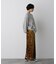 「STEVELOUR」ベロアブルームロングスカート(セットアップ可)
