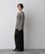 「STEVELOUR」ベロアブルームロングスカート(セットアップ可)