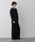 「STEVELOUR」ベロアブルームロングスカート(セットアップ可)