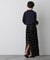 「STEVELOUR」ベロアブルームロングスカート(セットアップ可)