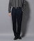 微起毛1タックテーパードパンツ