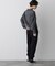 「STEVELOUR」裾リブニットパンツ