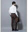 「N shirt」Anti Soaked(R)汗染み防止セミワイドカラーシャツ長袖
